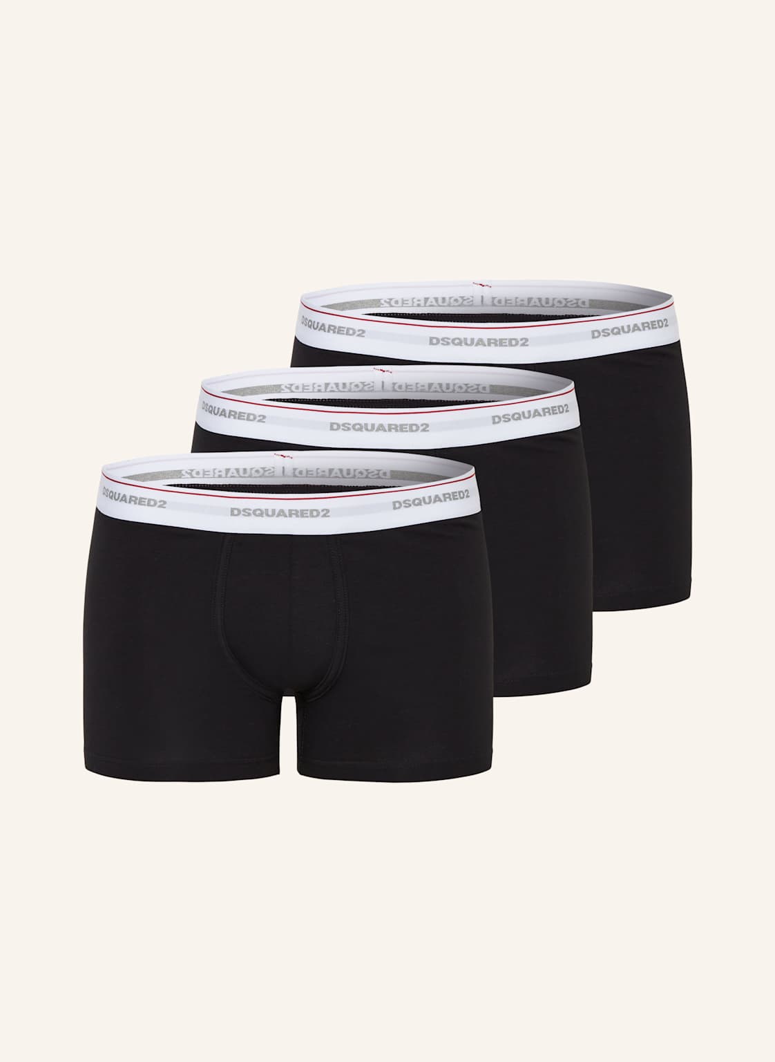 dsquared2 3er-Pack Boxershorts schwarz von Dsquared2