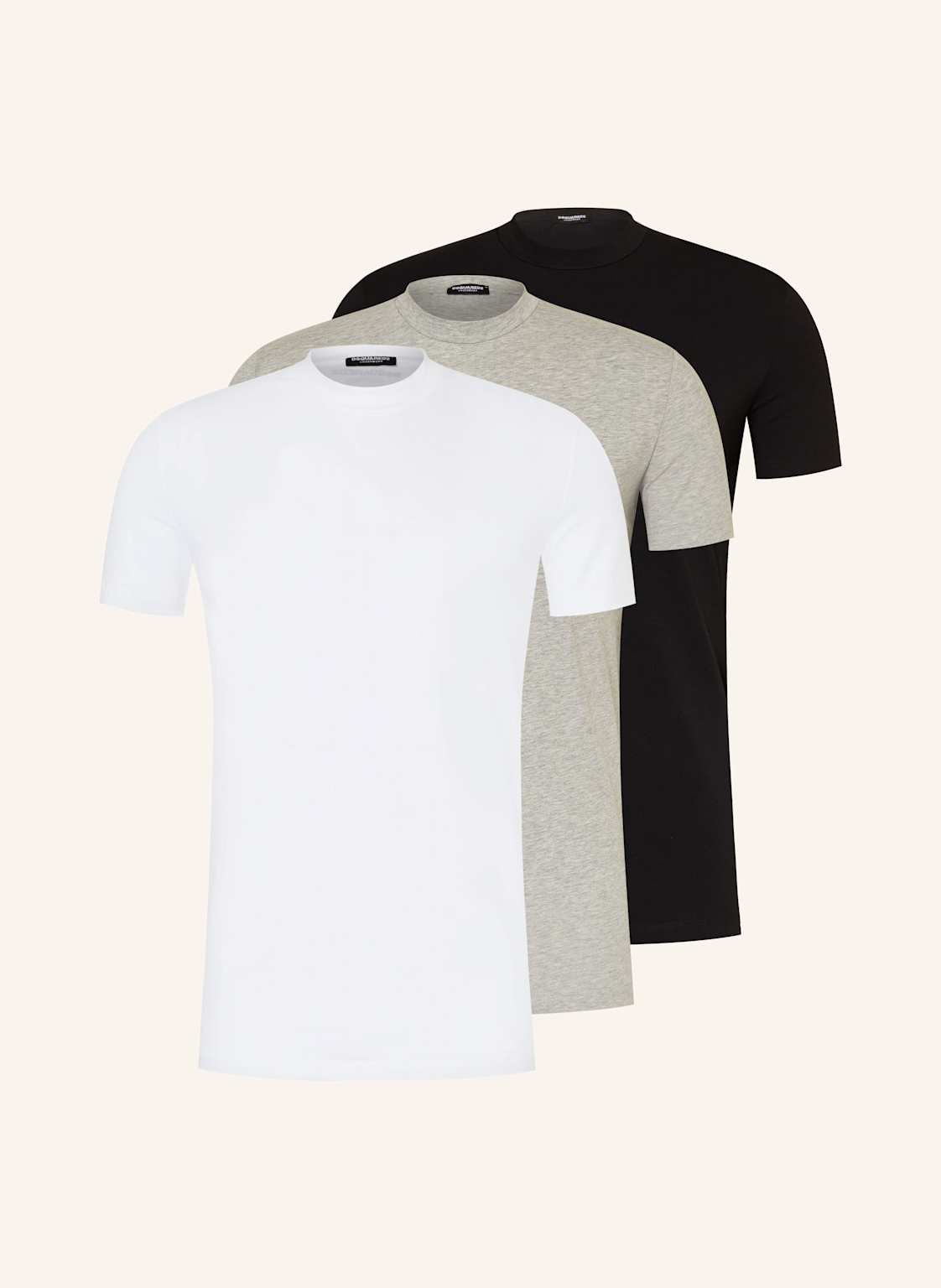 dsquared2 3er-Pack T-Shirts grau dsquared2 3er-Pack T-Shirts grau von Dsquared2
