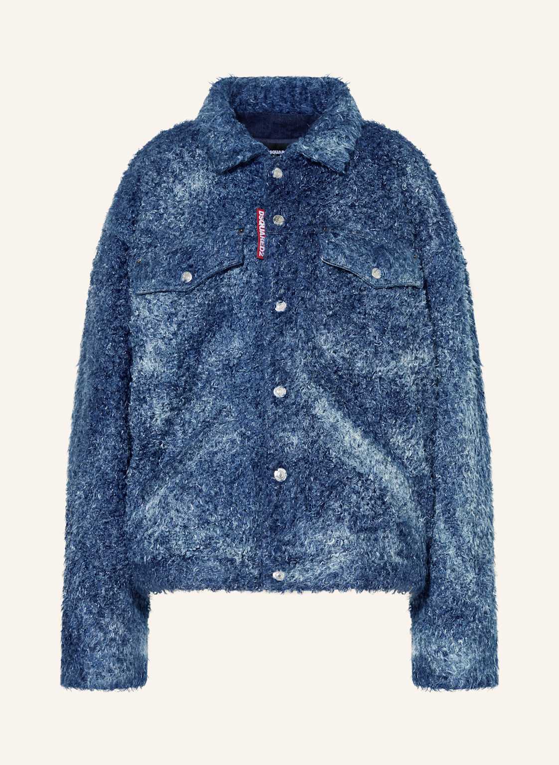 dsquared2 Bouclé-Jacke blau von Dsquared2