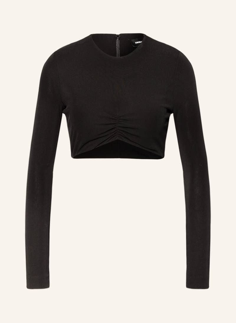 dsquared2 Cropped-Longsleeve schwarz von Dsquared2