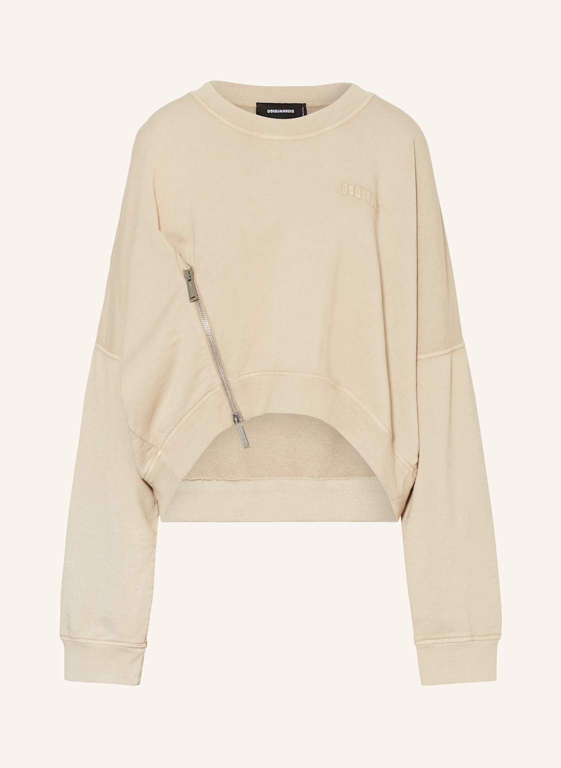 dsquared2 Cropped-Sweatshirt Onion beige von Dsquared2