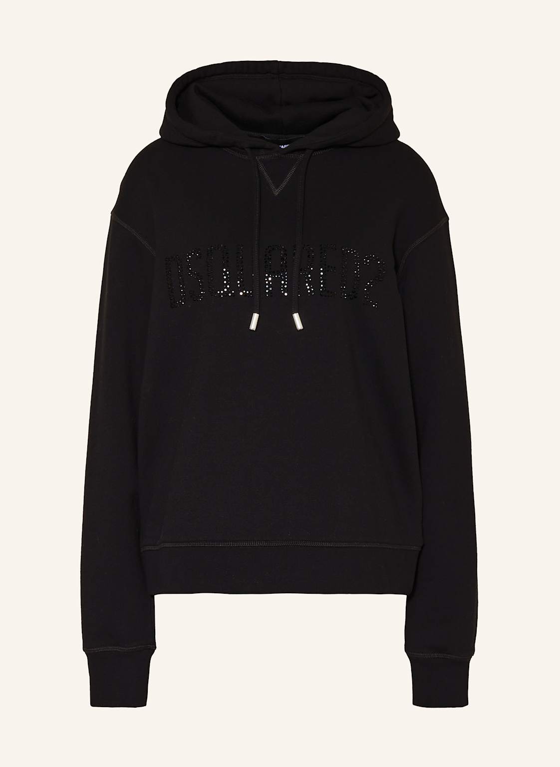 dsquared2 Hoodie Mit Schmucksteinen schwarz von Dsquared2