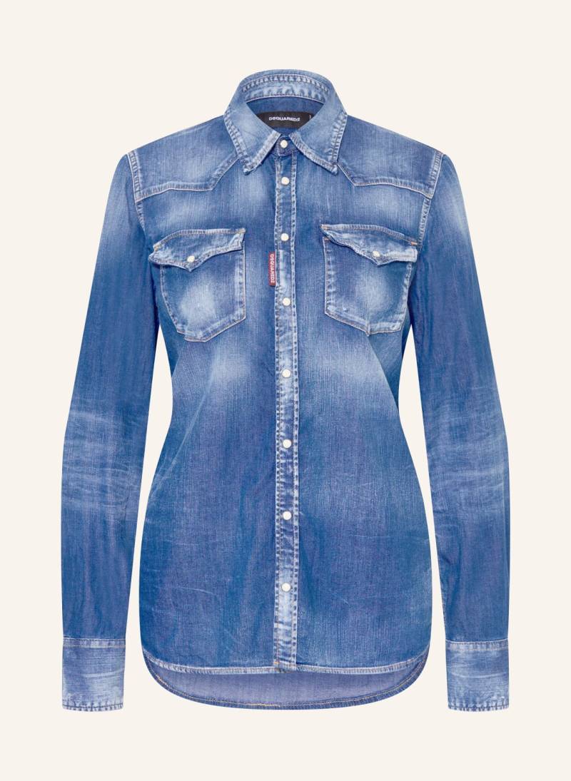 dsquared2 Jeansbluse blau von Dsquared2