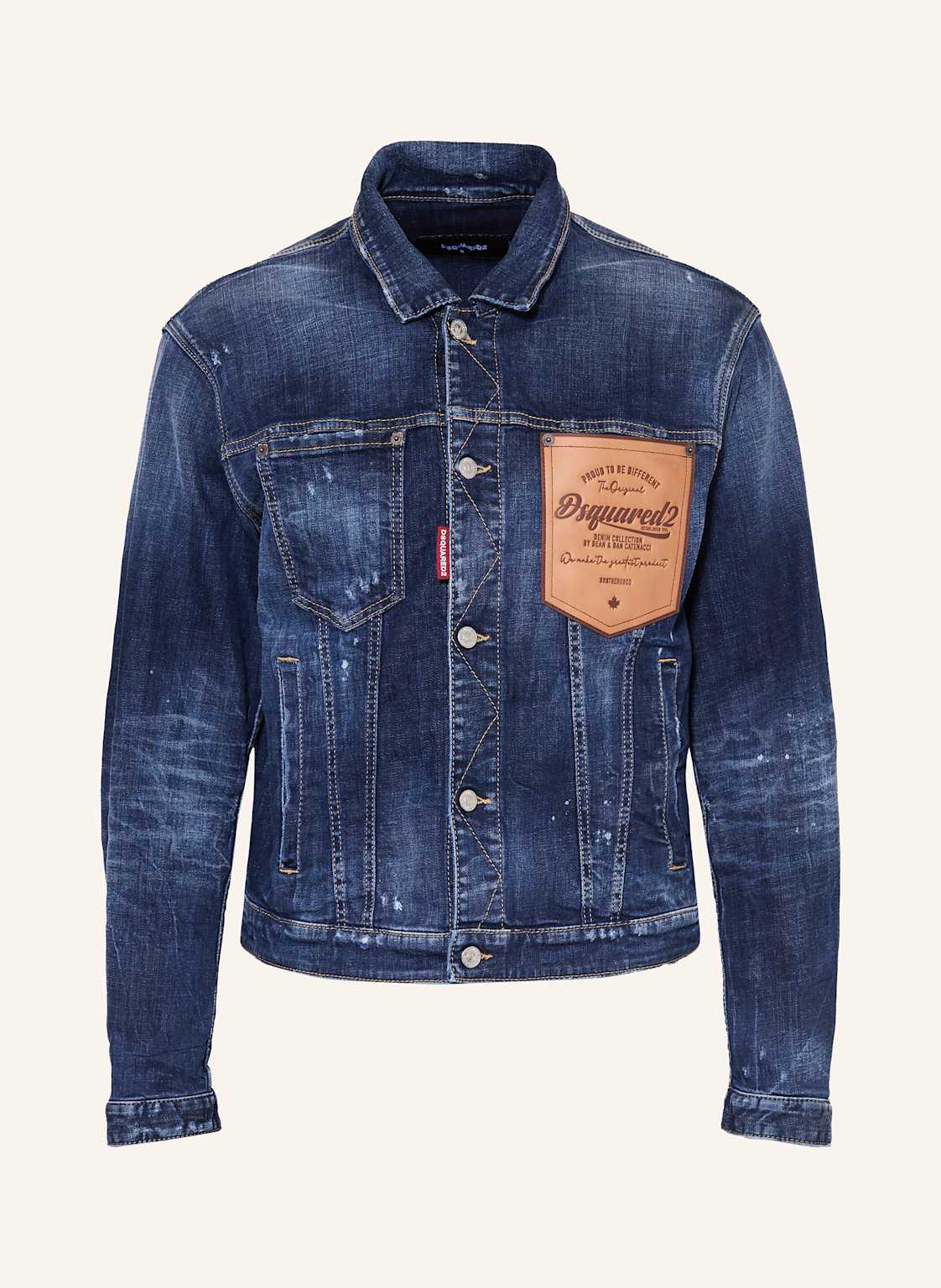 dsquared2 Jeansjacke Over Jean blau von Dsquared2