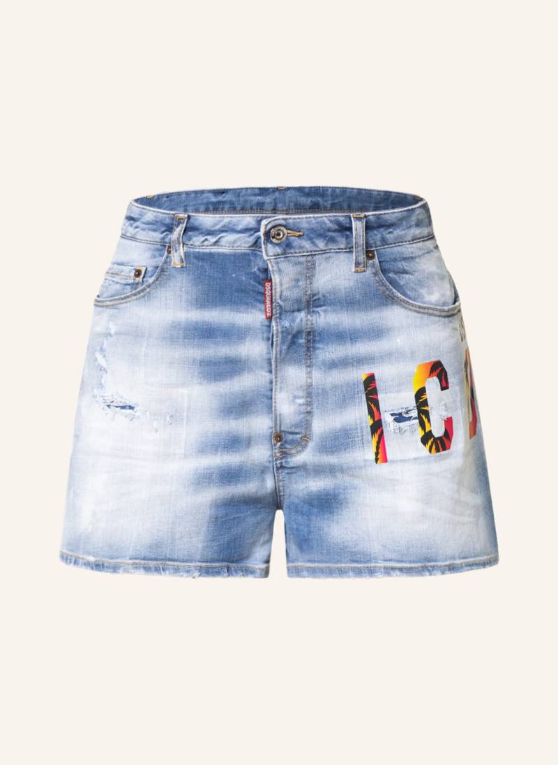 dsquared2 Jeansshorts Sunset Baggy blau von Dsquared2