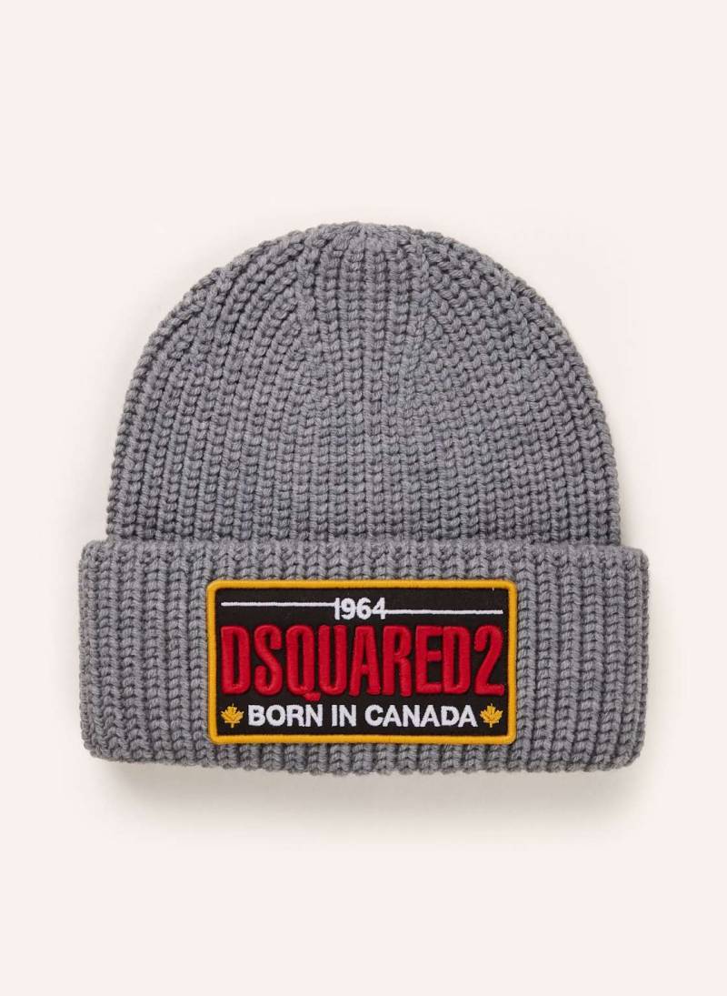 dsquared2 Mütze grau dsquared2 Mütze grau von Dsquared2