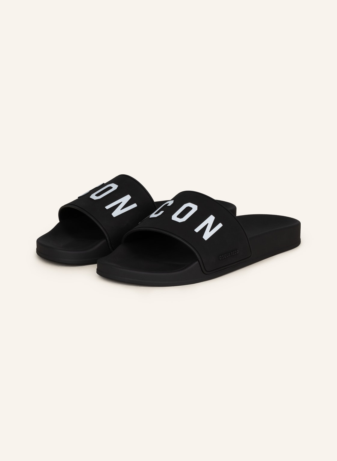 dsquared2 Pantoletten Icon schwarz dsquared2 Pantoletten Icon schwarz von Dsquared2