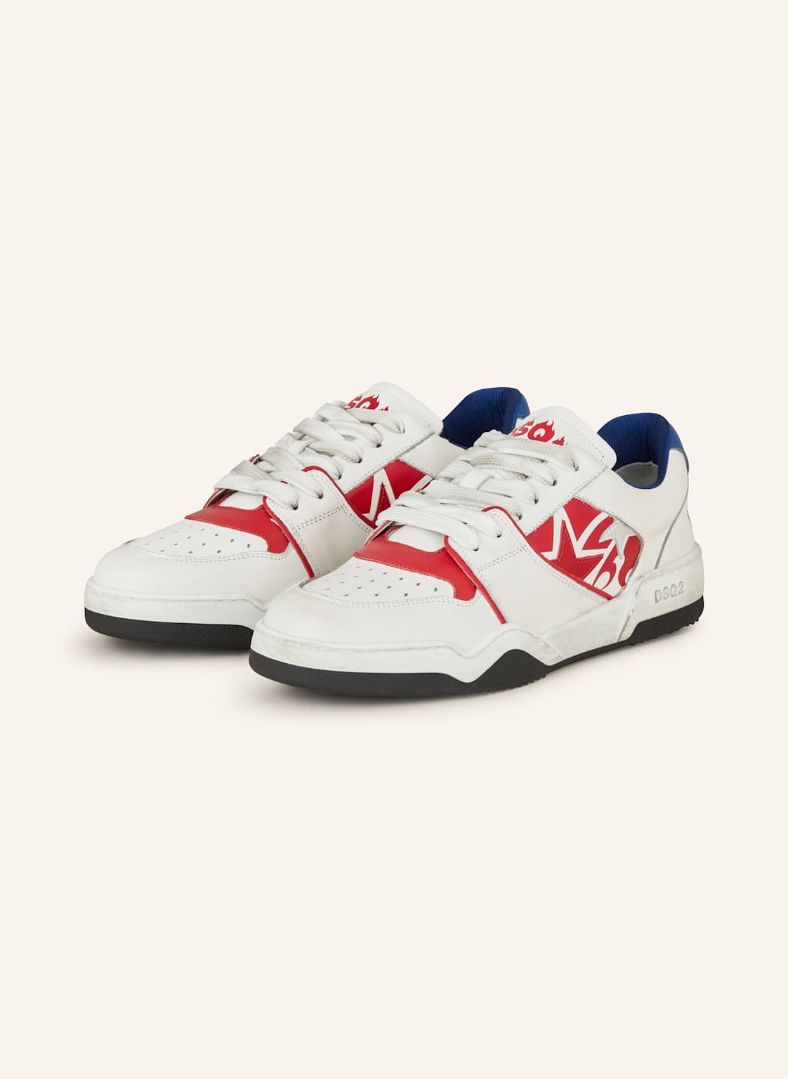 dsquared2 Sneaker Spiker weiss dsquared2 Sneaker Spiker weiss von Dsquared2