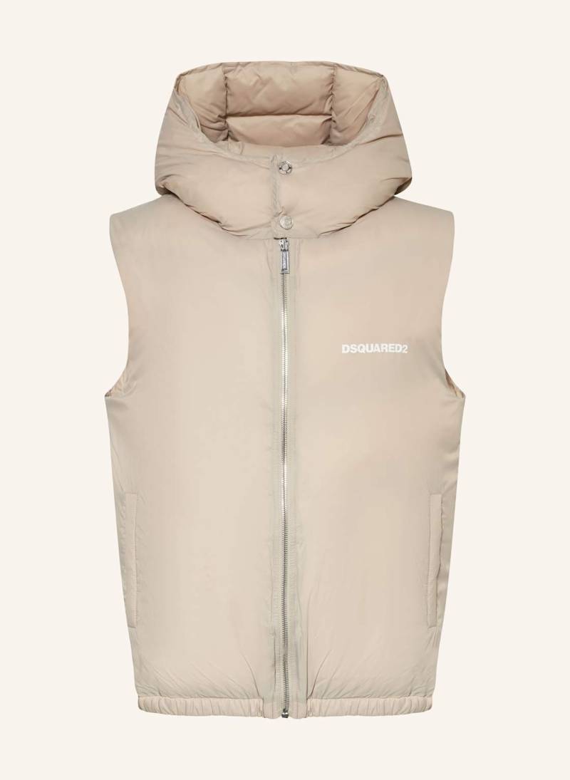 dsquared2 Steppweste beige von Dsquared2