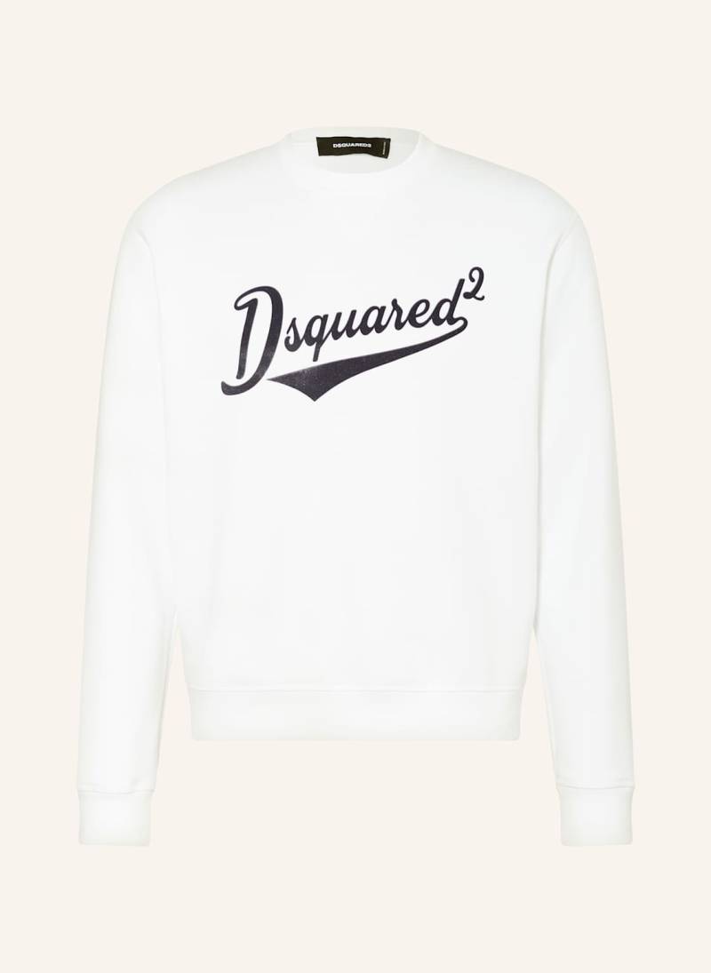 dsquared2 Sweatshirt Cool Fit weiss von Dsquared2