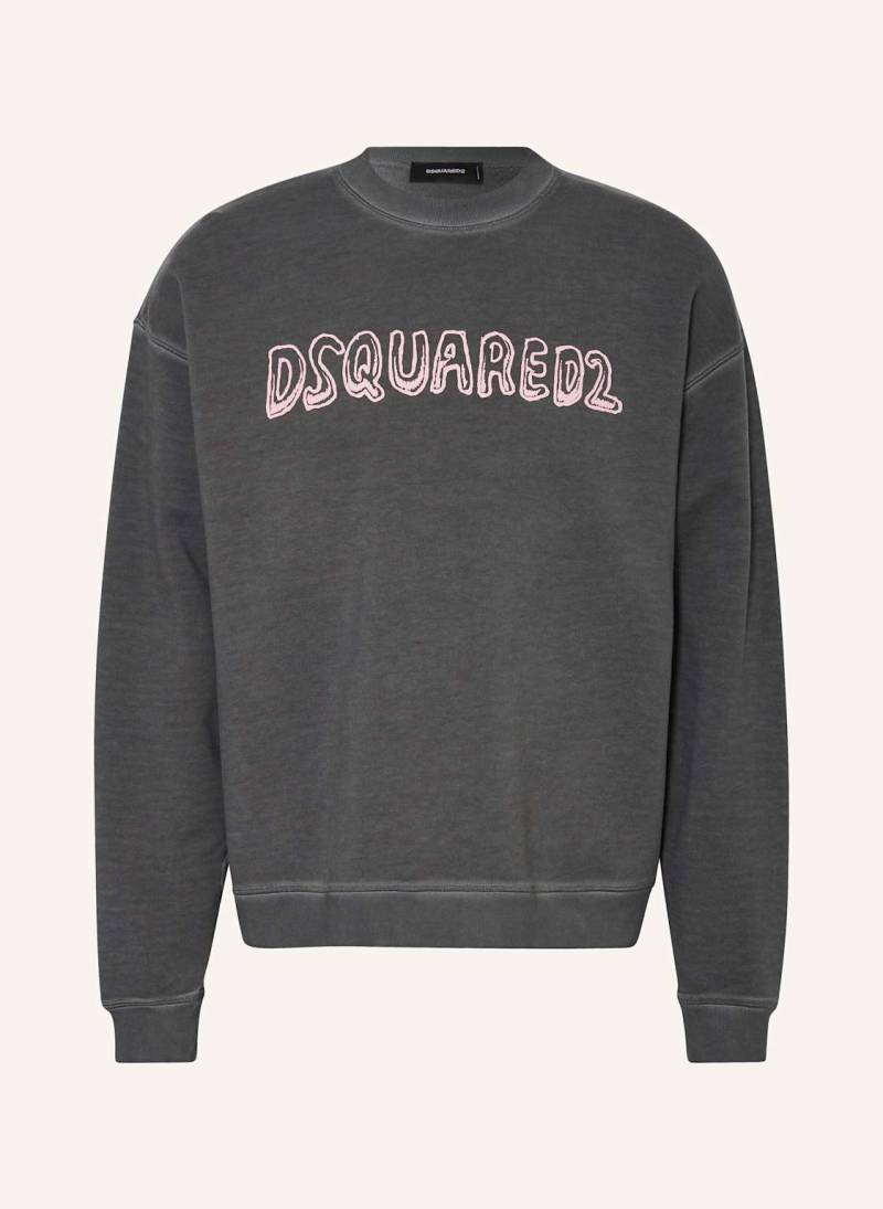 dsquared2 Sweatshirt Relax Fit grau von Dsquared2