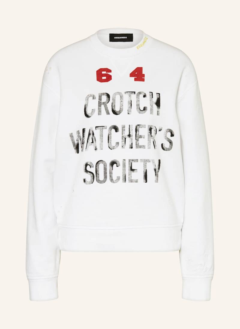 dsquared2 Sweatshirt weiss von Dsquared2