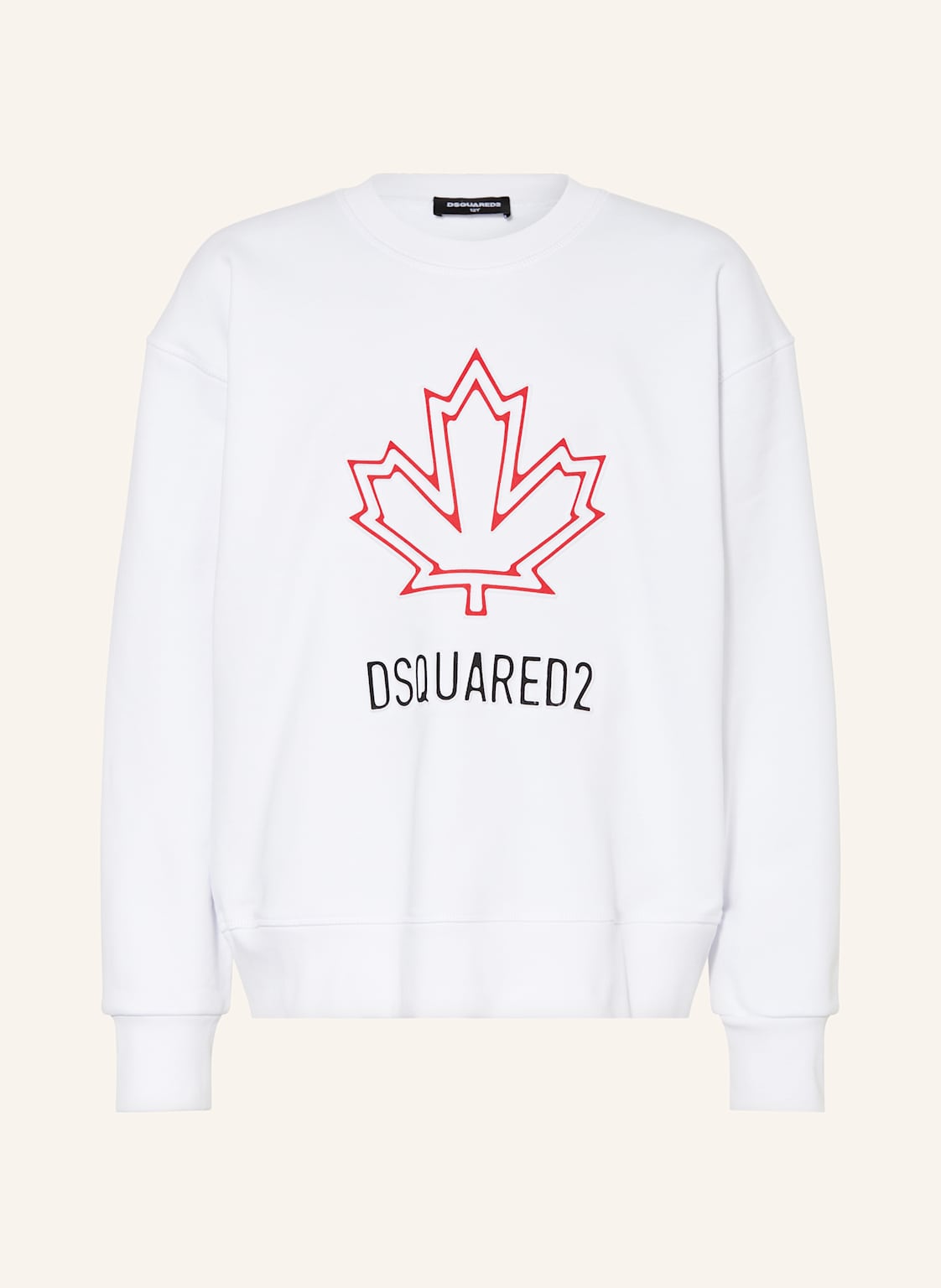 dsquared2 Sweatshirt weiss dsquared2 Sweatshirt weiss von Dsquared2