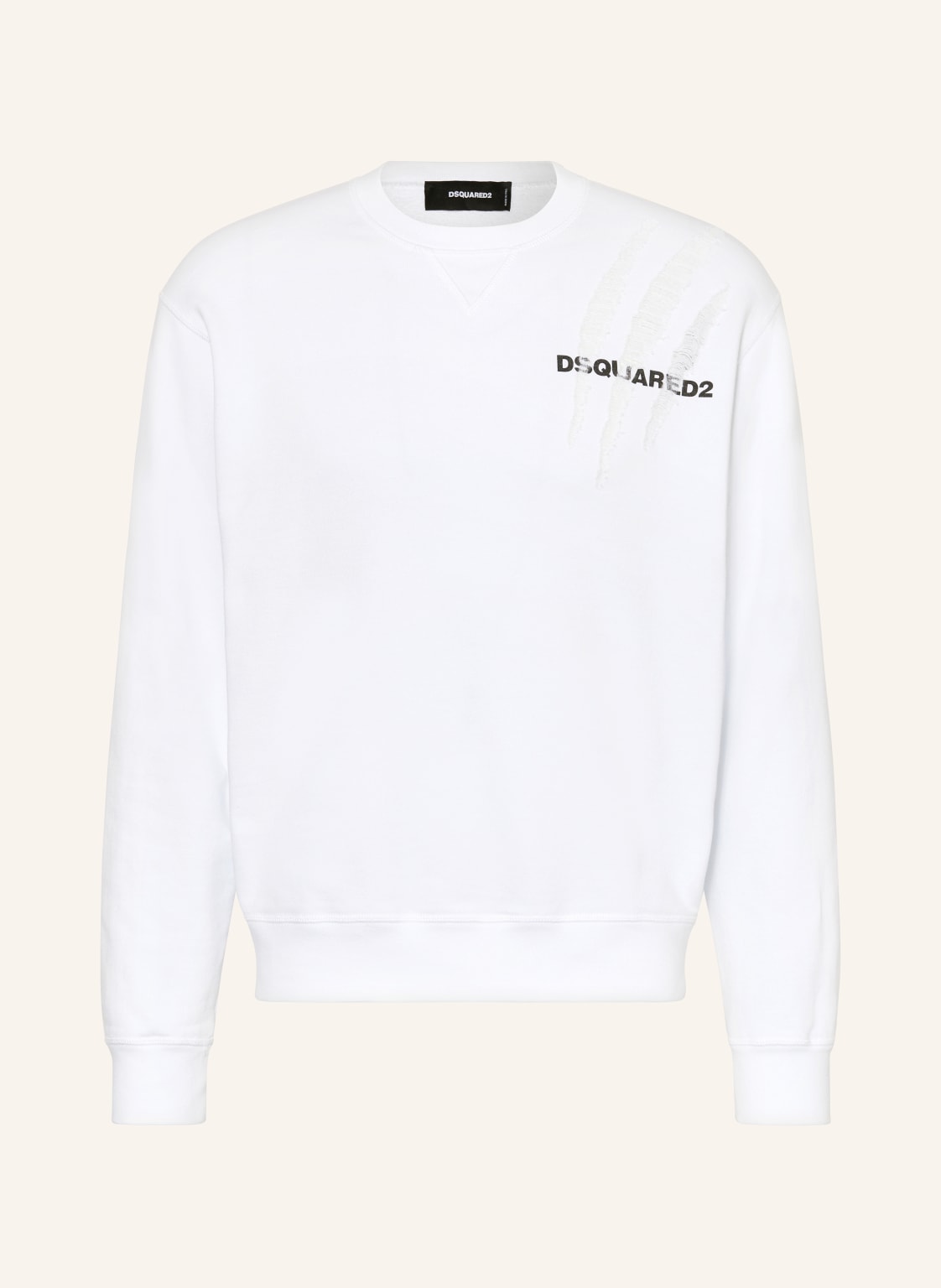 dsquared2 Sweatshirt weiss von Dsquared2