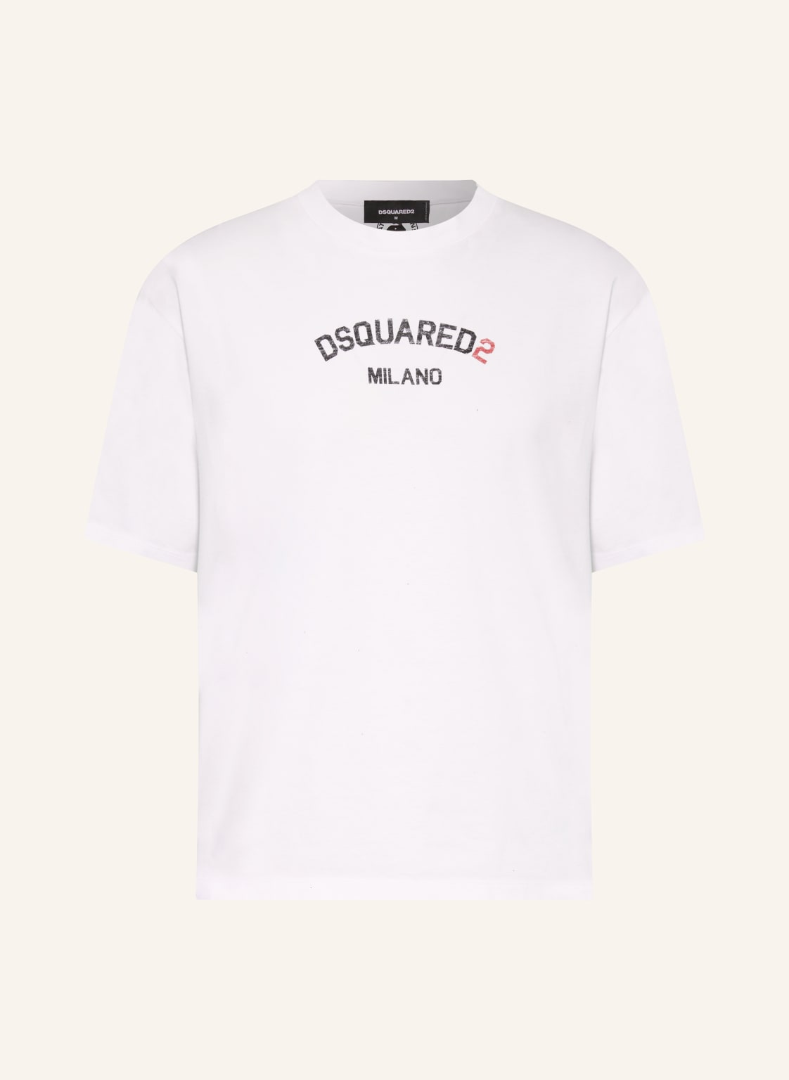 dsquared2 T-Shirt Milano weiss von Dsquared2
