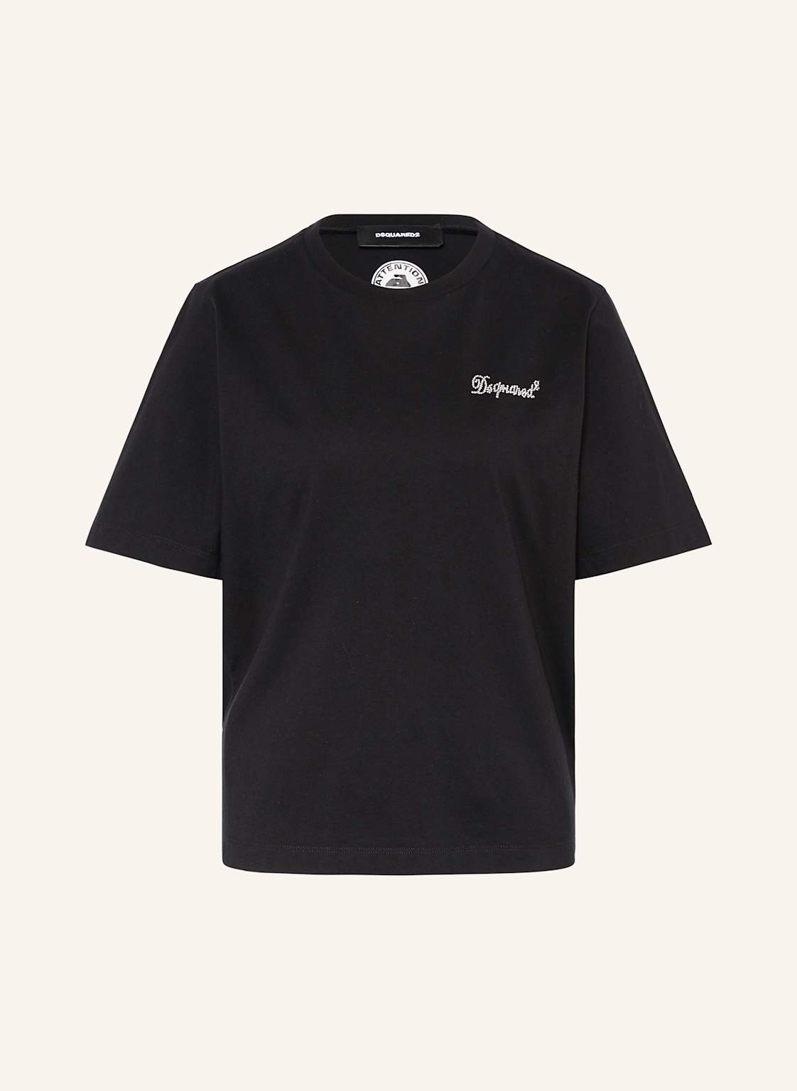 dsquared2 T-Shirt Mit Schmucksteinen schwarz von Dsquared2