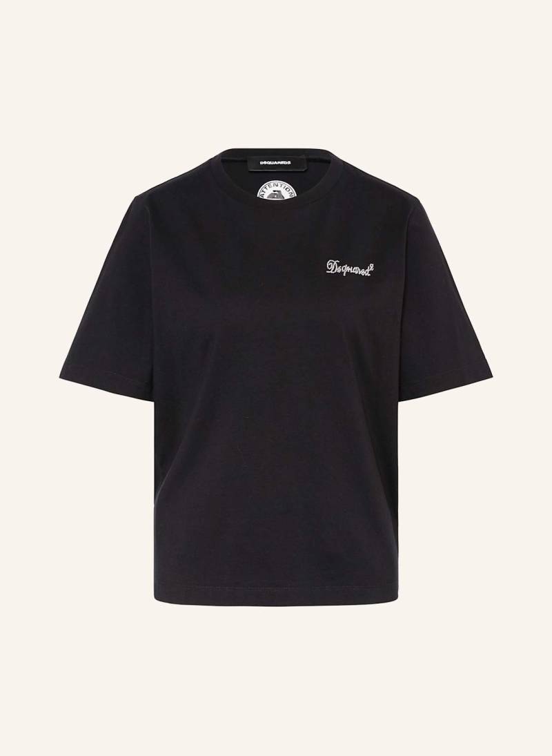 dsquared2 T-Shirt Mit Schmucksteinen schwarz von Dsquared2