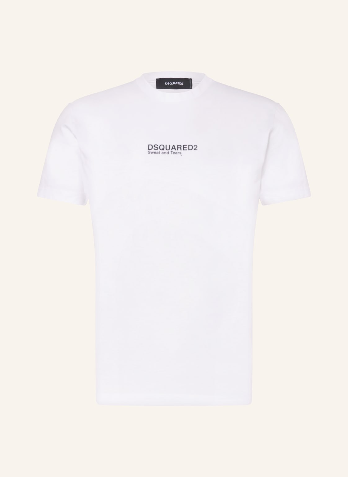 dsquared2 T-Shirt Sweat And Tears weiss von Dsquared2