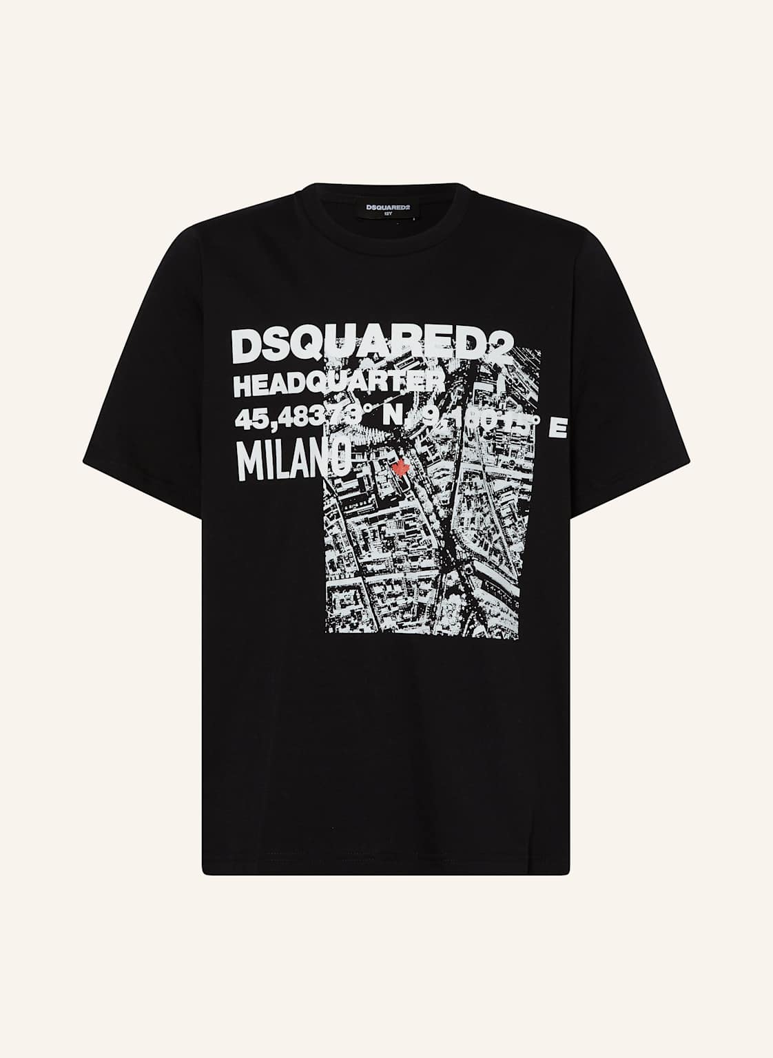 dsquared2 T-Shirt schwarz von Dsquared2