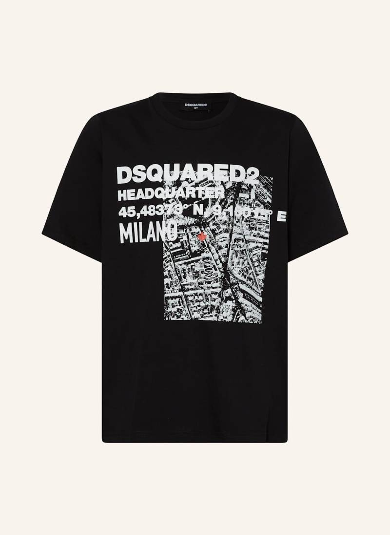 dsquared2 T-Shirt schwarz von Dsquared2