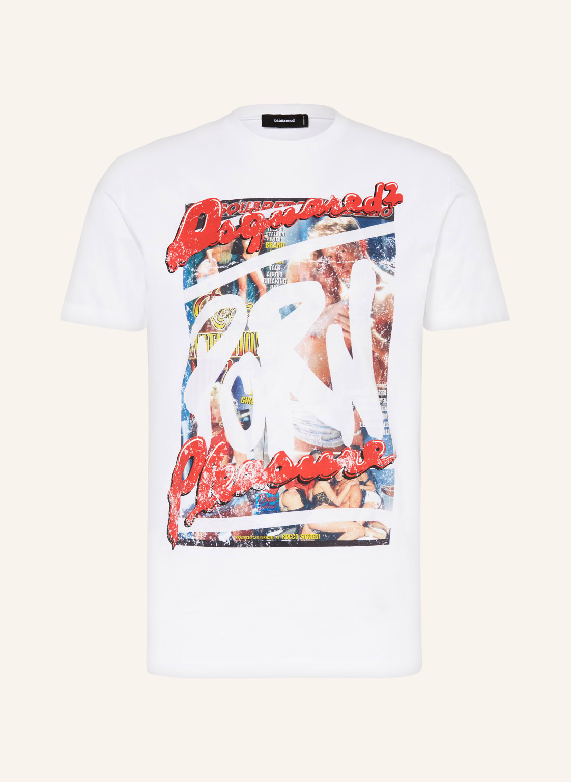 dsquared2 T-Shirt weiss von Dsquared2