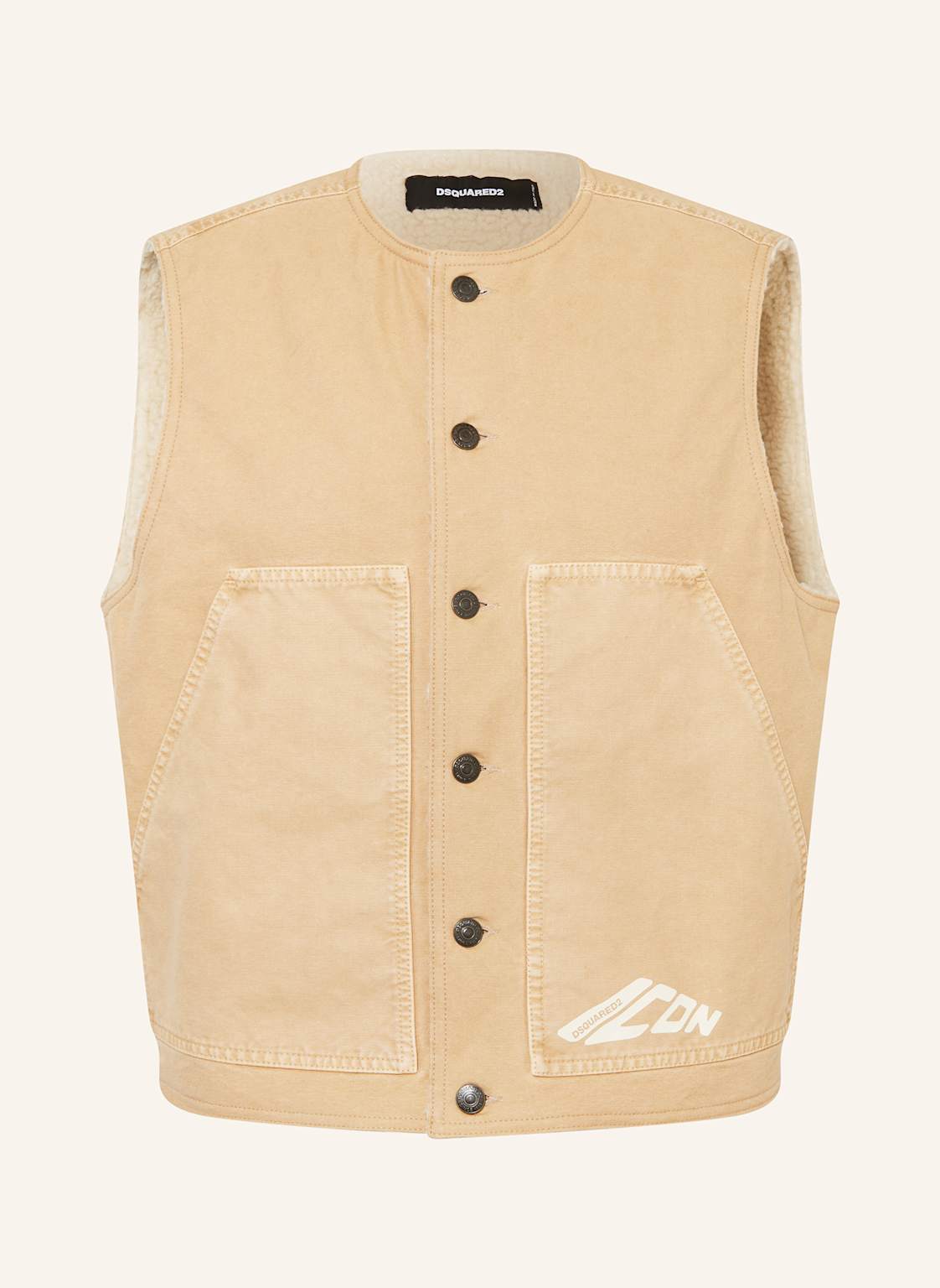 dsquared2 Weste Icon beige von Dsquared2