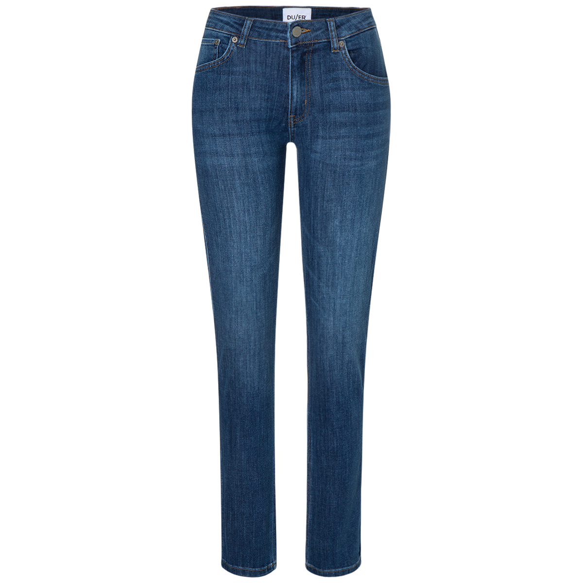 Duer Damen Performance Denim Slim Straight Jeans von Duer