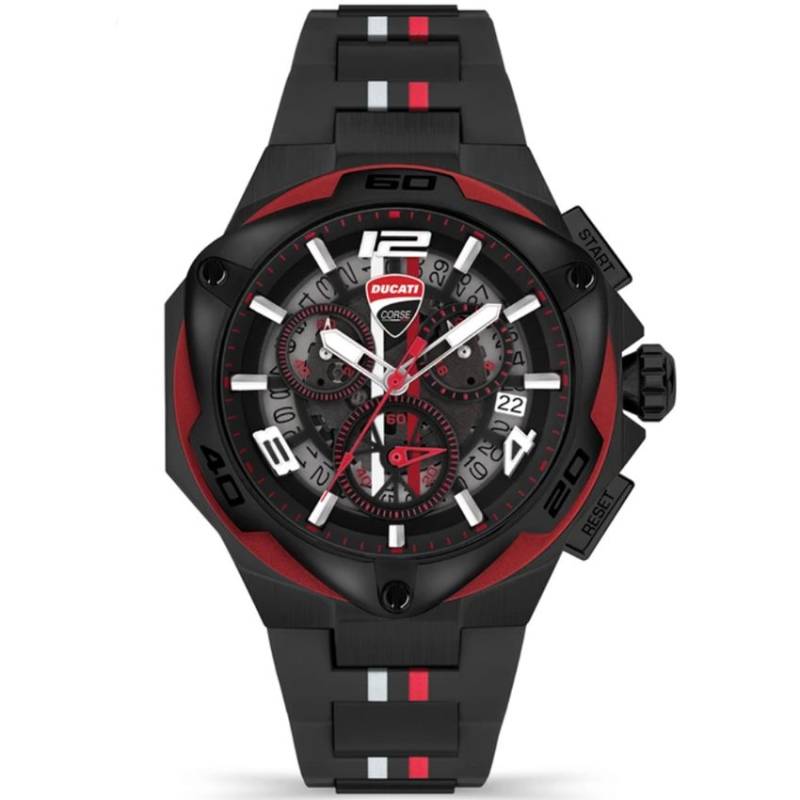 Black Friday Ducati DTWGO0000308 Motore Chrono Herrenuhr von Ducati