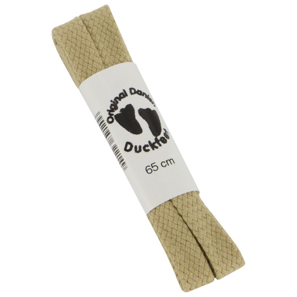 Duckfeet - Schnürbänder - Schnürsenkel Gr 65 cm beige von Duckfeet