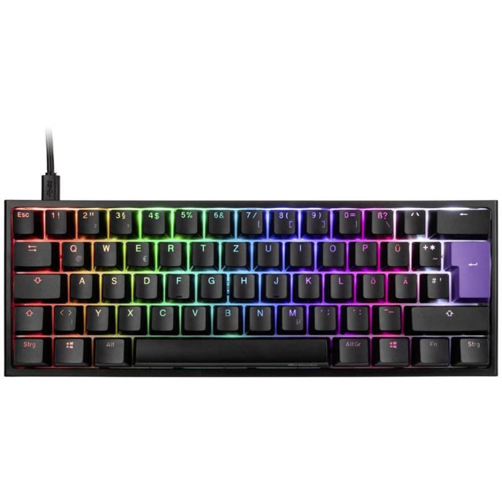 ONE 2 Mini Gaming Tastatur, MX-Black, RGB-LED von Ducky