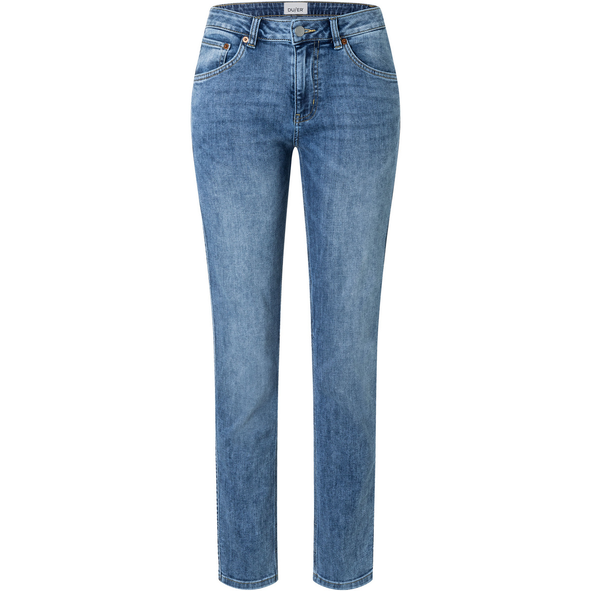 Duer Damen Performance Denim Slim Straight Jeans von Duer