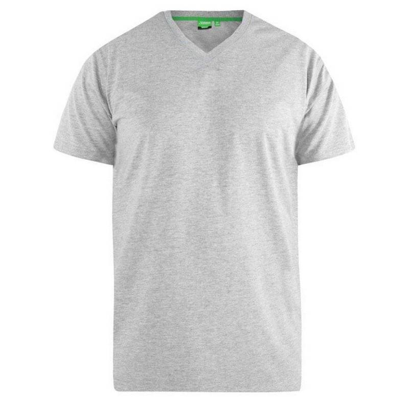 D555 Kingsize Signature1 Tshirt Herren Grau 5XL von Duke