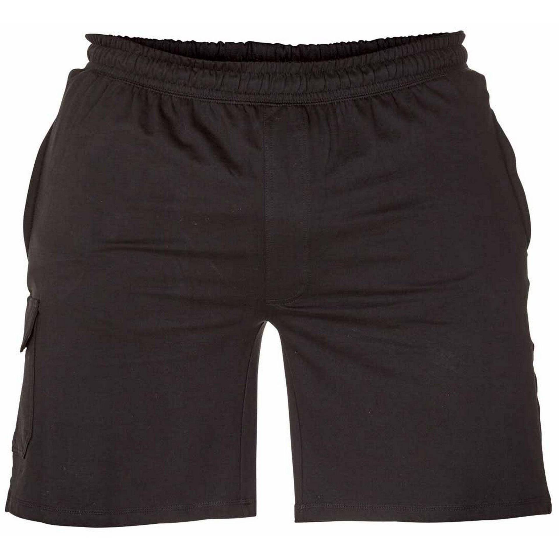 John Kingsize Leichte Cargo Shorts Herren Schwarz 8XL von Duke