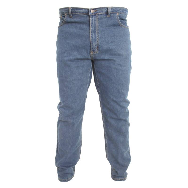 Rockford Carlos Kingsize Stretch Jeans Herren Stone Washed W48 von Duke