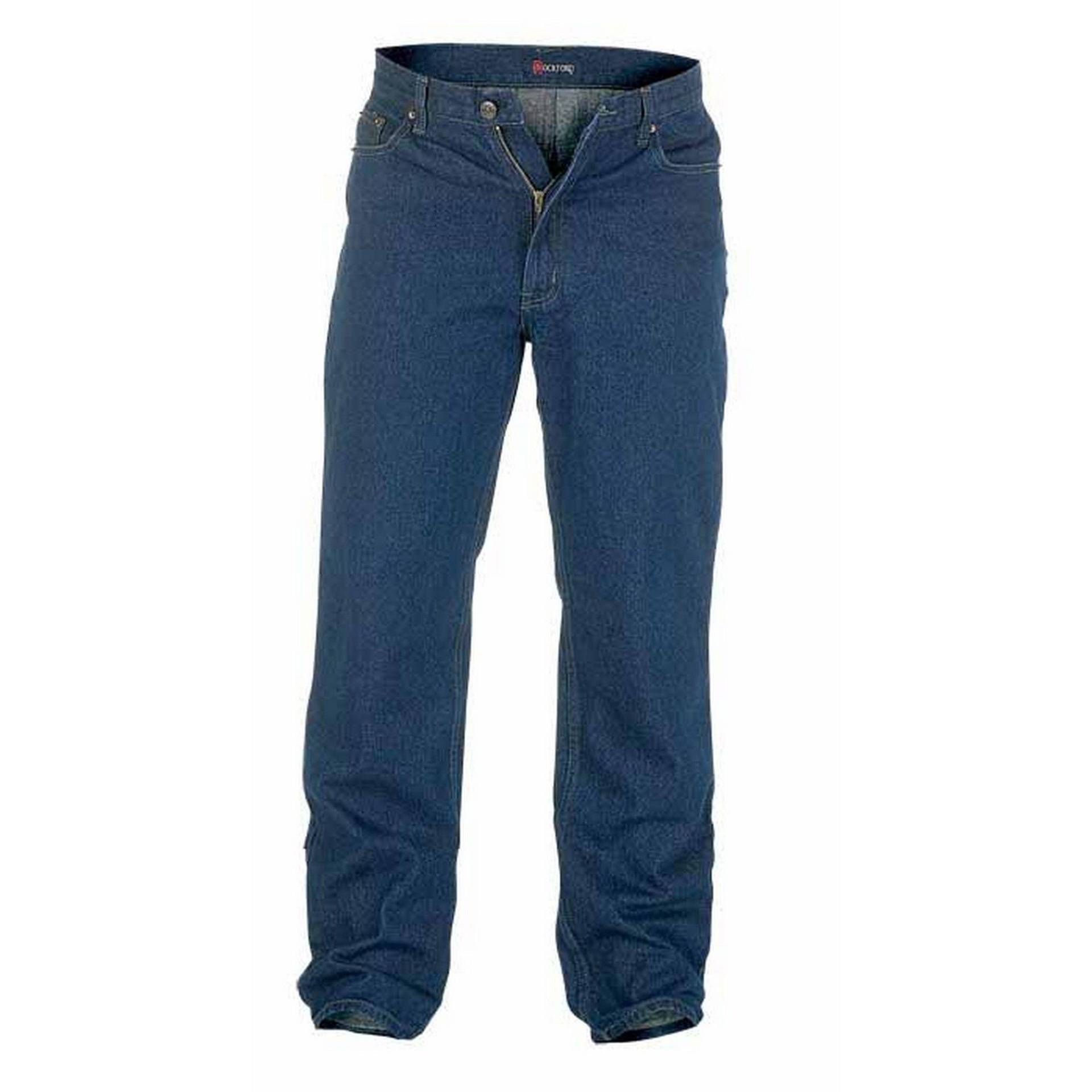 Duke - D555 Rockford Comfort Jeans, für Herren, Indigo, Größe W56 von Duke