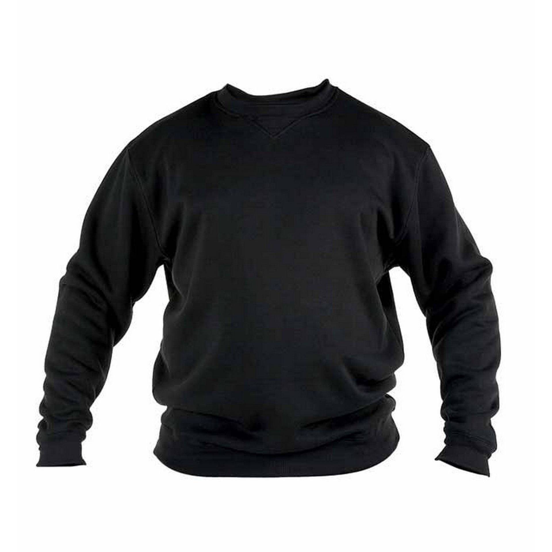 Rockford Kingsize Sweat Crew Neck Jumper Herren Schwarz 4XL von Duke