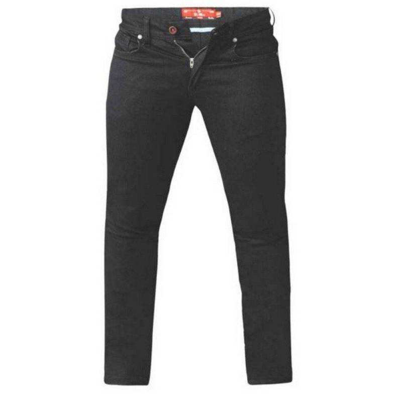 Duke - StretchJeans Claude, für Herren, Schwarz, Größe W42 von Duke