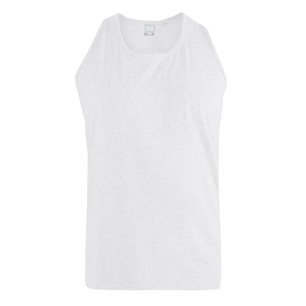 Fabio1 Kingsize Muscle Vest Herren Weiss XXL von Duke