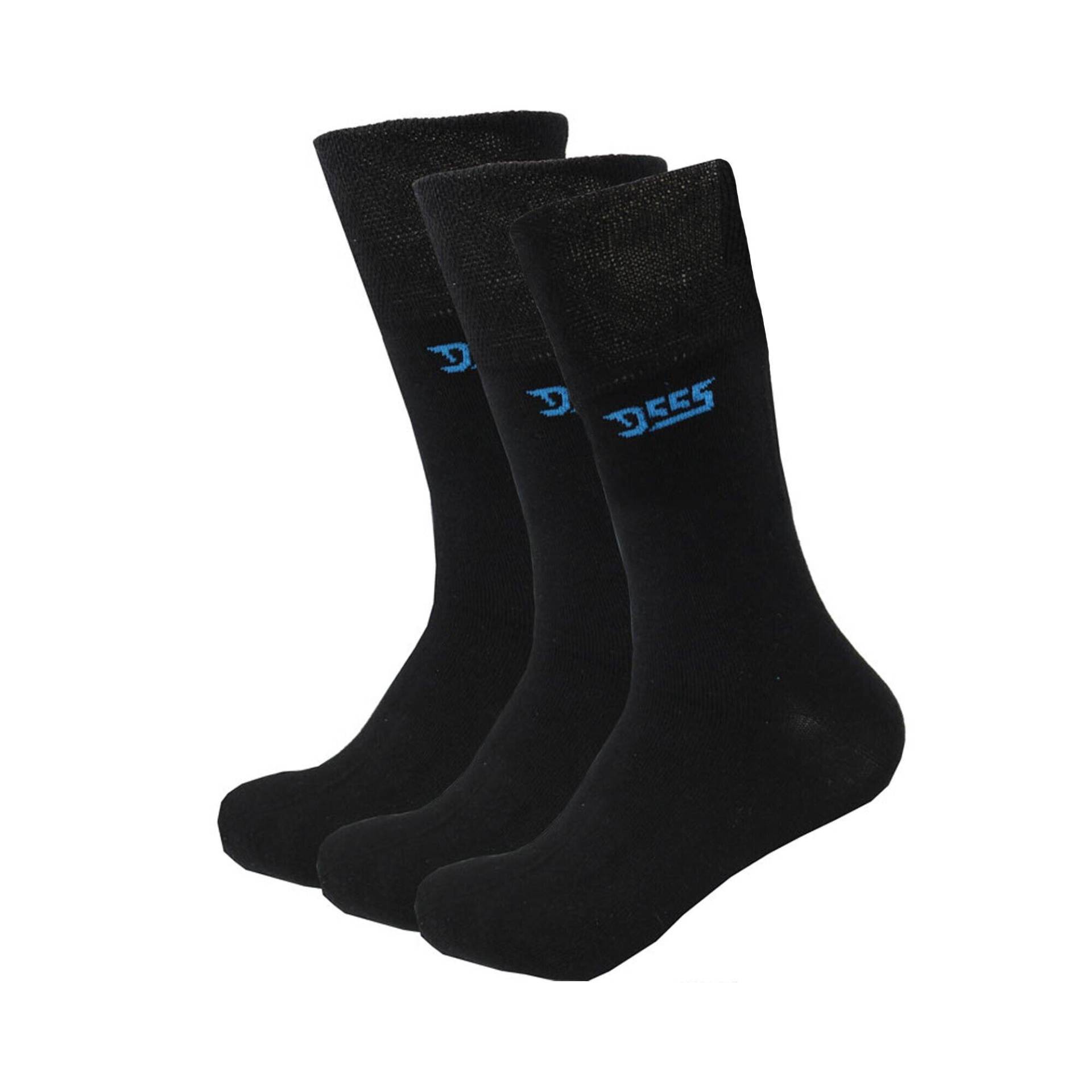 Harold Socken (3erpack) Herren Schwarz 45.5 von Duke