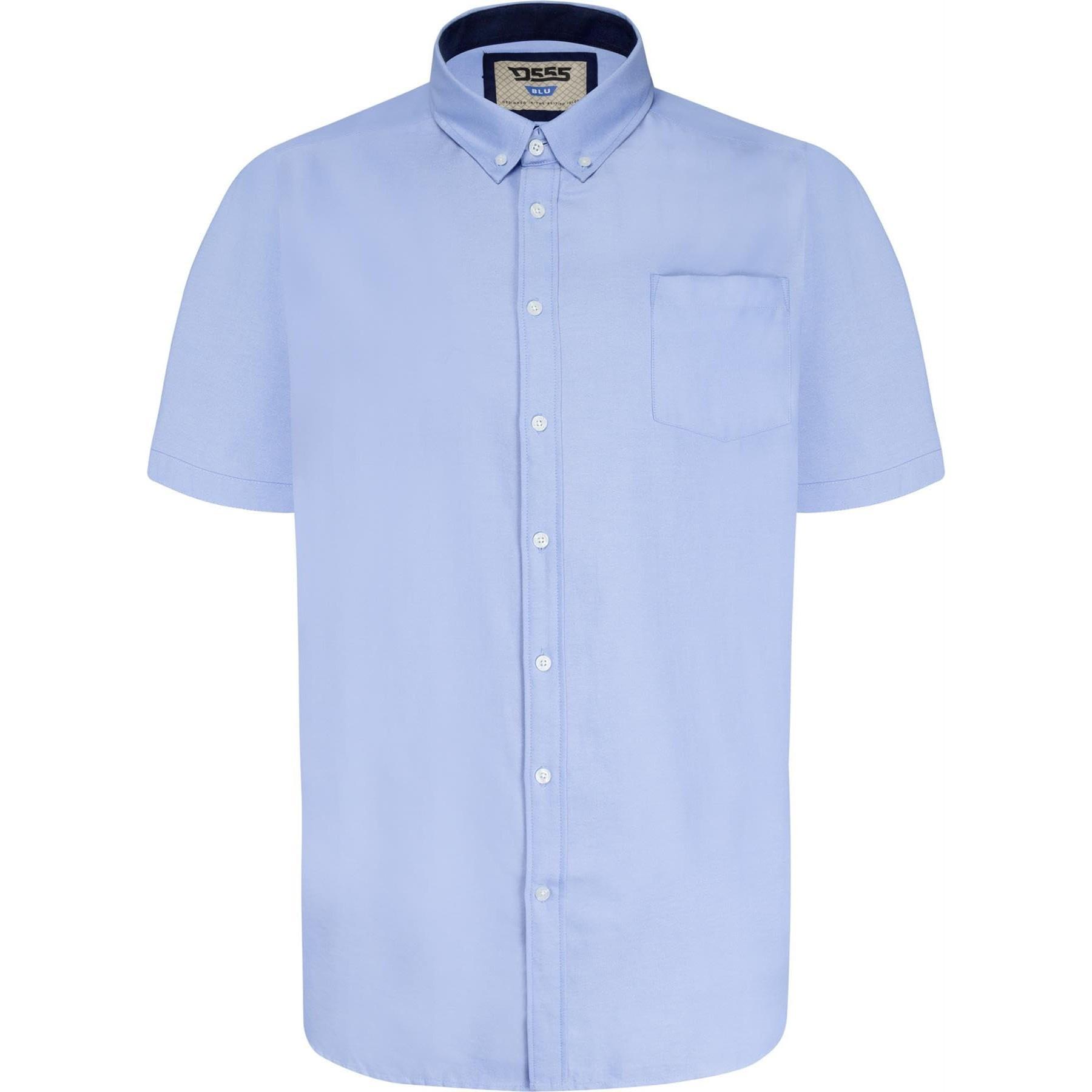 James Hemd Kurzärmlig Herren Himmelblau 6XL von Duke