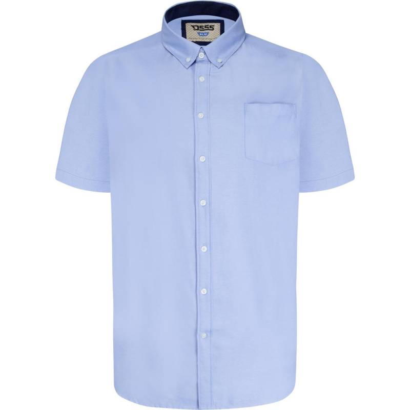 James Hemd Kurzärmlig Herren Himmelblau 7XL von Duke