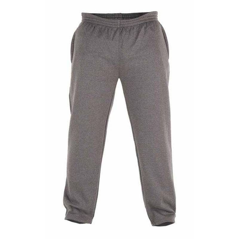 Kingsize Albert Jogging Hose, Gerade Bündchen Herren Grau 4XL von Duke