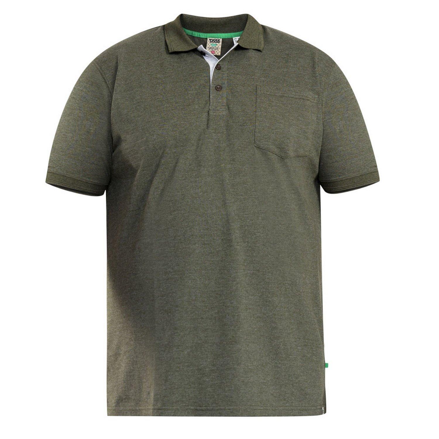 Kingsize Pique Poloshirt Grant Herren Khaki 4XL von Duke