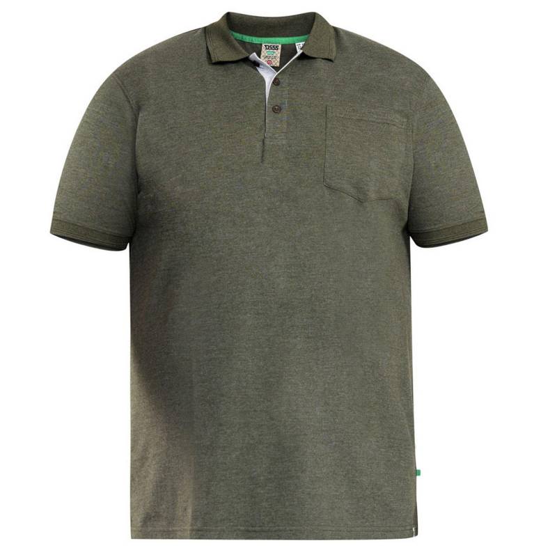 Kingsize Pique Poloshirt Grant Herren Khaki XXL von Duke