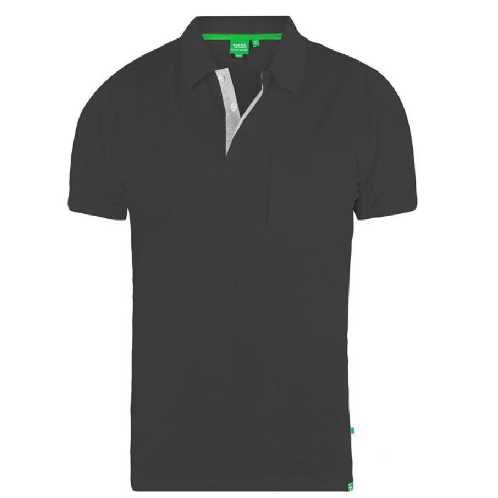 Duke - Kingsize Pique Poloshirt, für Herren, Schwarz, Größe 7XL von Duke