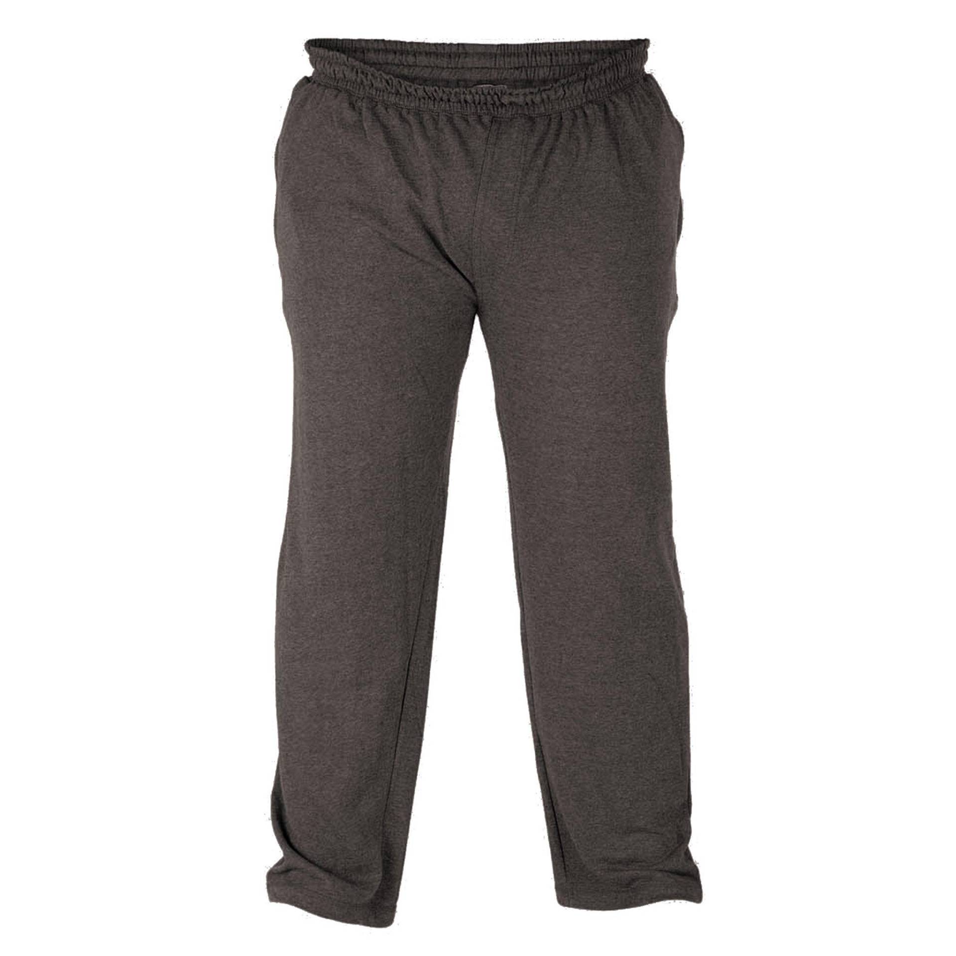 Kingsize Rory Leichte Fleece Jogging Hose Herren Grau XL von Duke