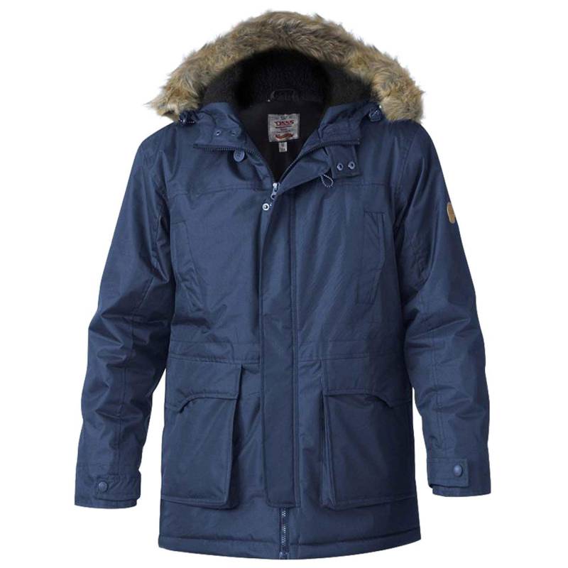 Lovet Parka Mit Kunstfellbesatz Herren Marine S von Duke