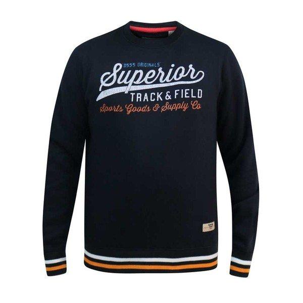 Duke - D555 Marlow Superior Track & Field Sweatshirt, für Herren, Marine, Größe 5XL von Duke