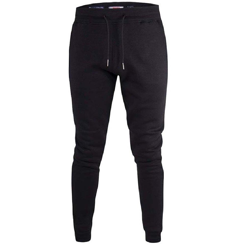 Duke - D555 Brandon Jogginghosen, für Herren, Schwarz, Größe 5XL von Duke