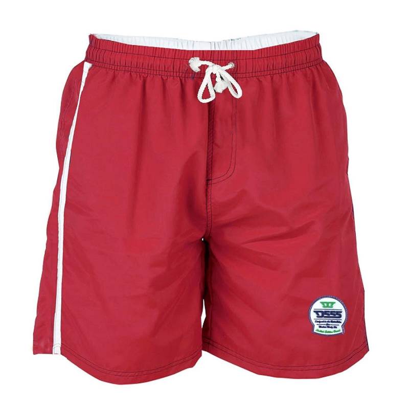 Duke - D555 Yarrow Badeshorts, für Herren, Rot Bunt, Größe 6XL von Duke